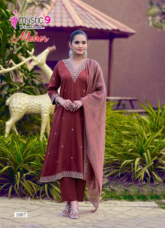 Mystic9 meher vol 1 shagun kurtis wholesale